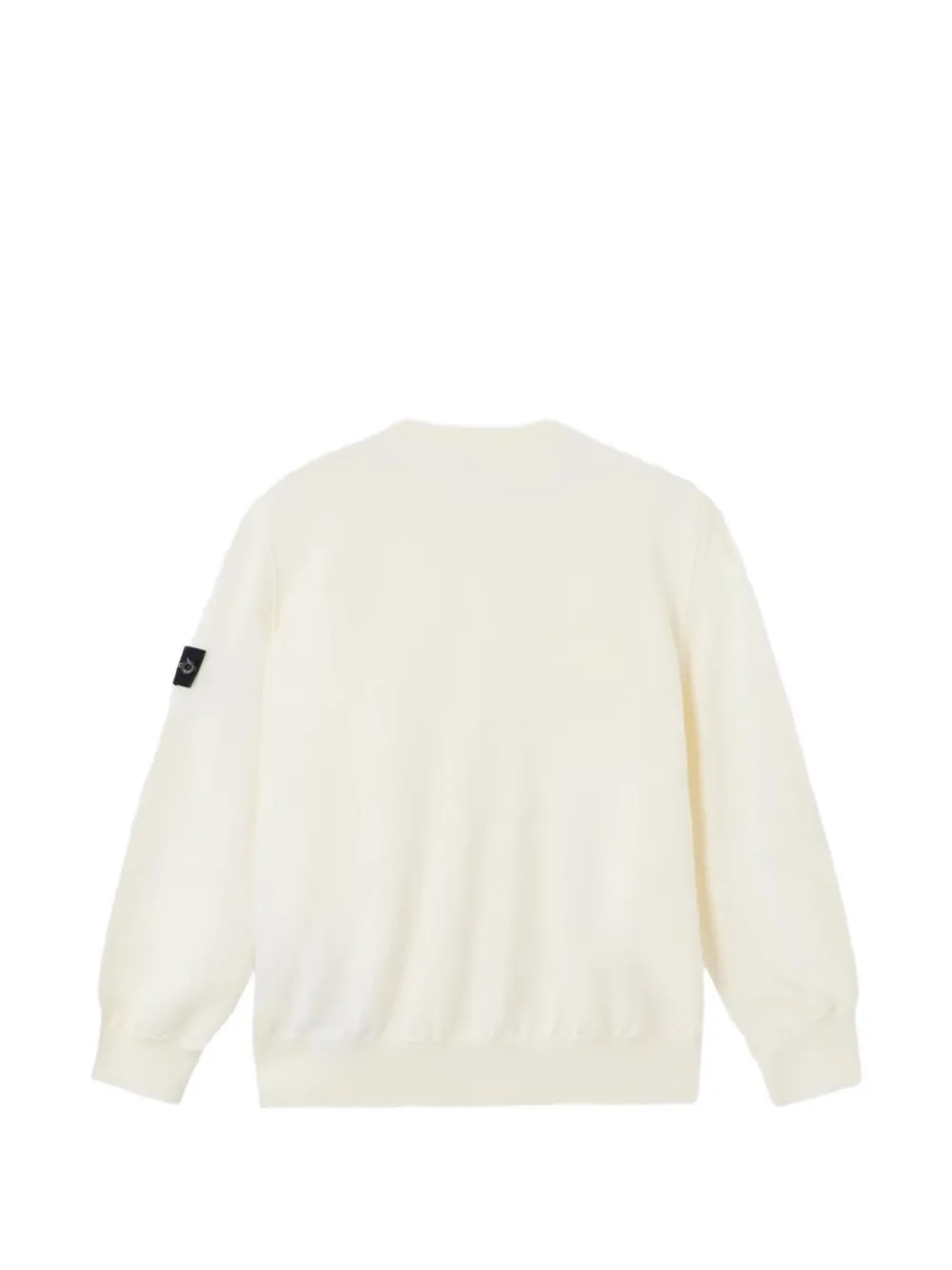 Stone Island Junior Trui met ronde hals Wit