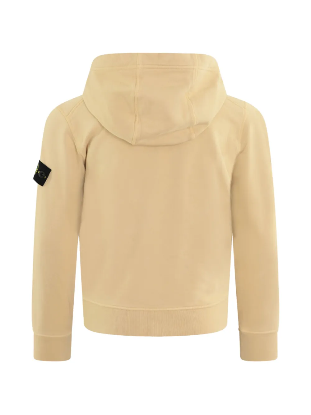 Stone Island Junior Hoodie met rits Beige