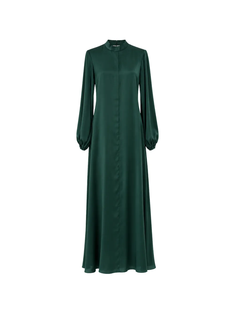 Raquel Diniz Parana bow-detail puff-sleeve maxi dress