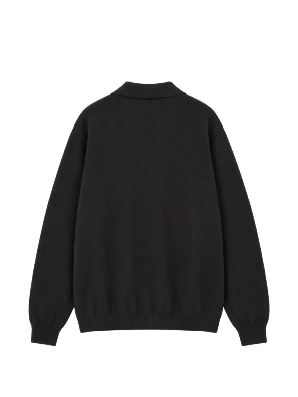 pois カーディガン　ブラック ASPESI ボタン カーディガン | ブラック | FARFETCH JP
