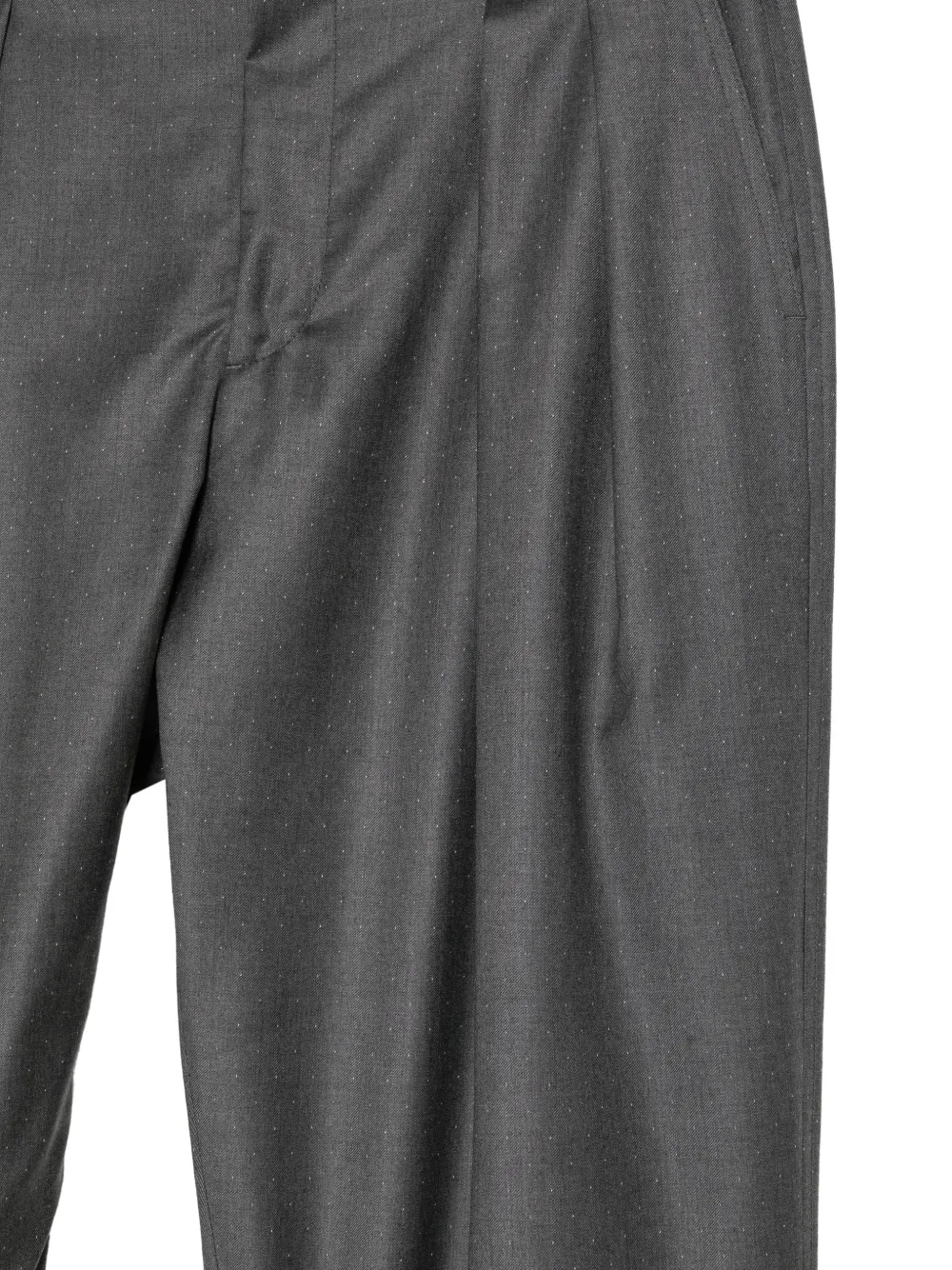 Paul Smith Plooibroek met stippen Grijs