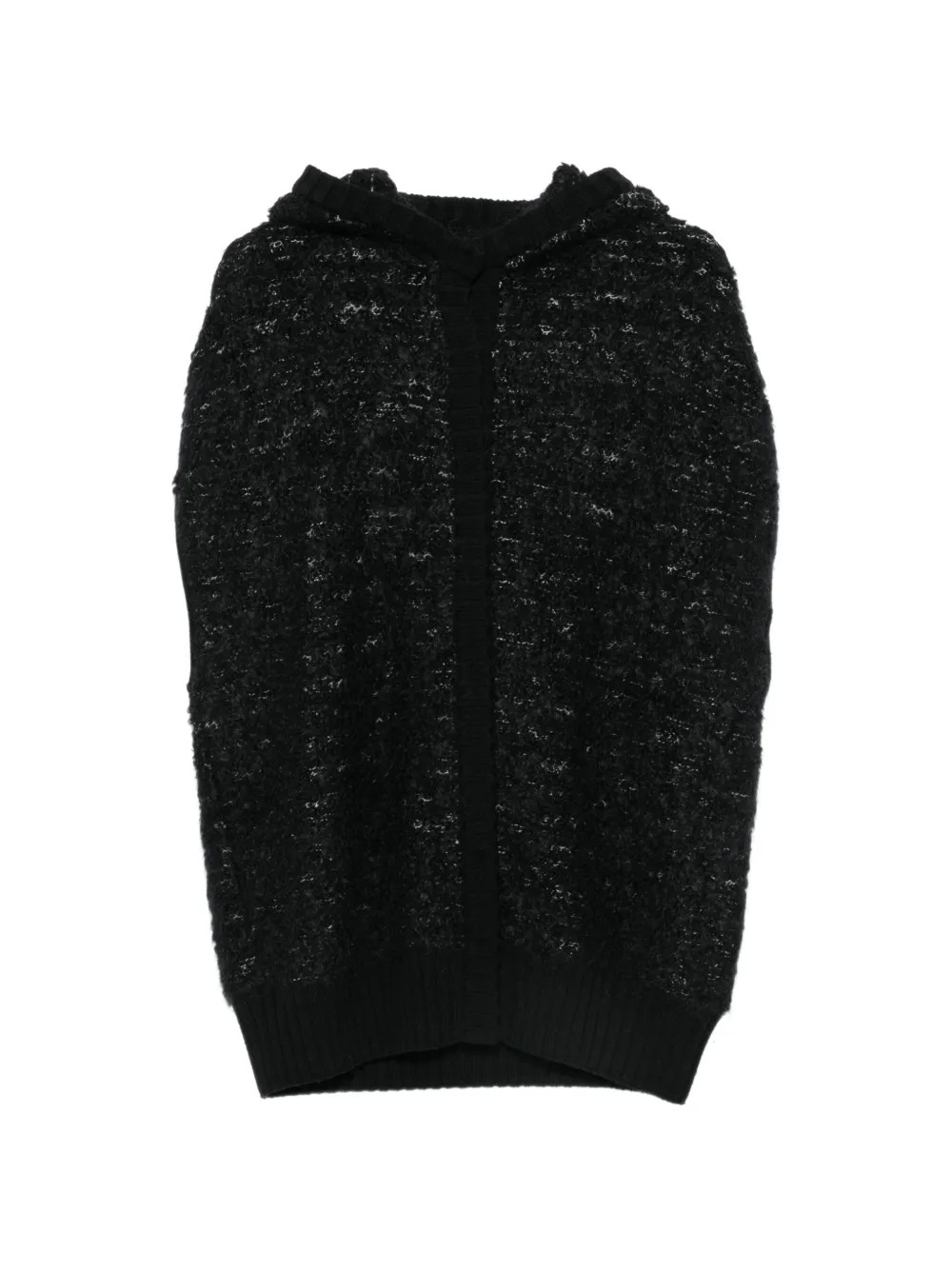 Missoni Pre-Owned 2000s ärmellose Kapuzenjacke - Schwarz