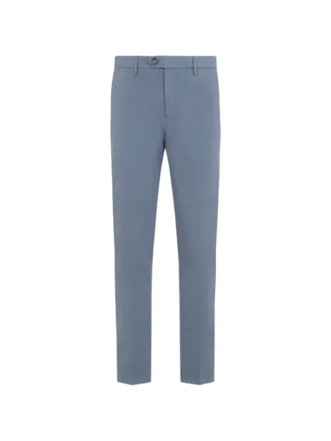 Canali straight-leg cotton chino trousers