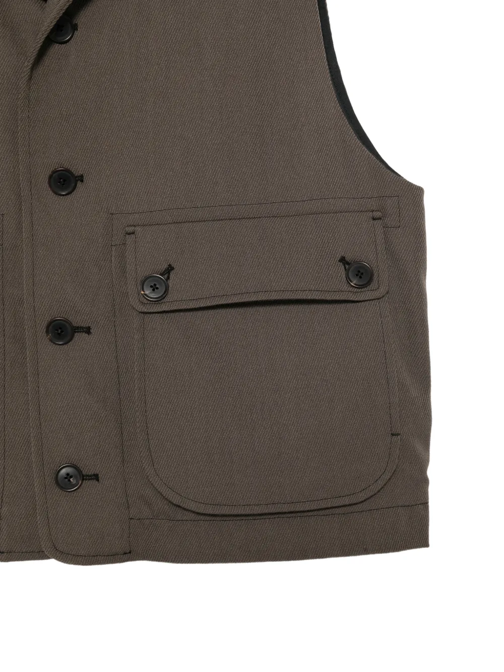 Paul Smith Twill vestjack Bruin