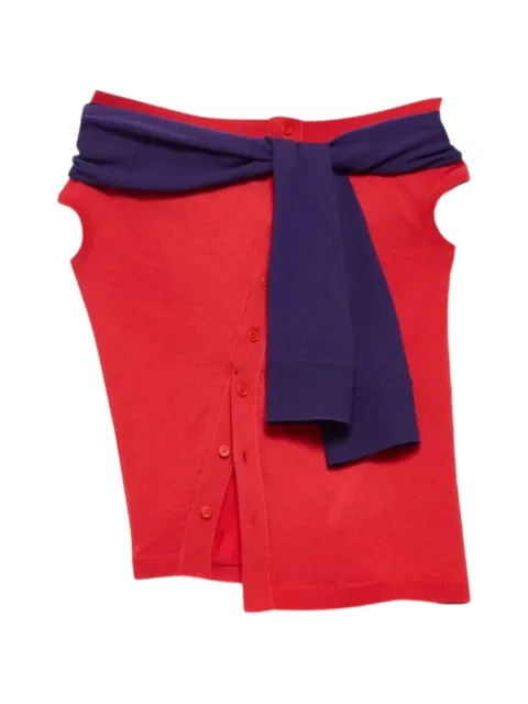 JW Anderson trompe-l'oeil layered-effect top