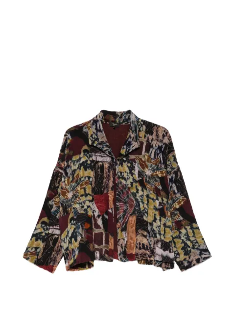 RAGA abstract-print jacket