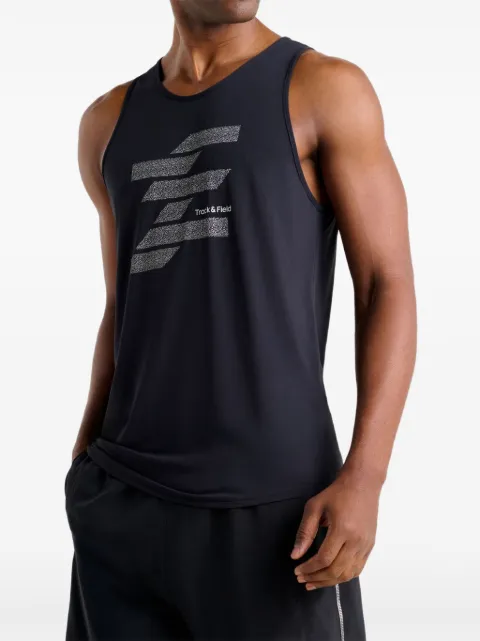 Track & Field Colete Thermodry Sprint com estampa