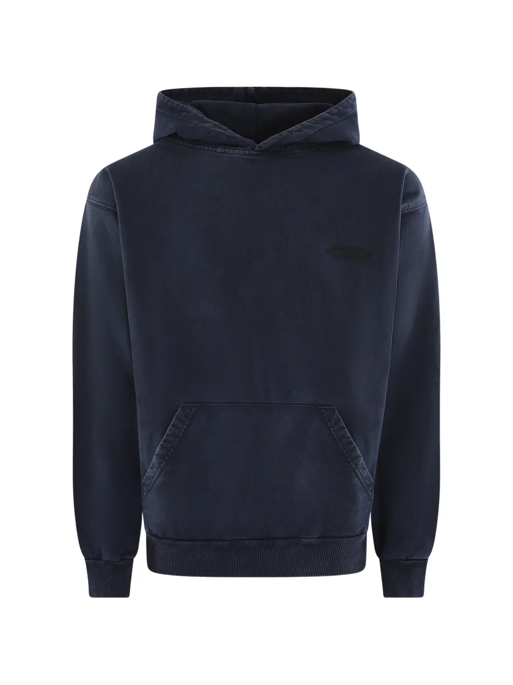 Bram’s Fruit distressed-effect hoodie - Blue