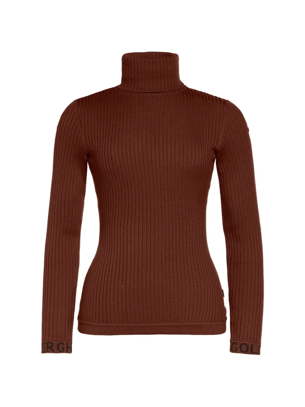 Goldbergh Mira ribbed-knit sweater - Marrone