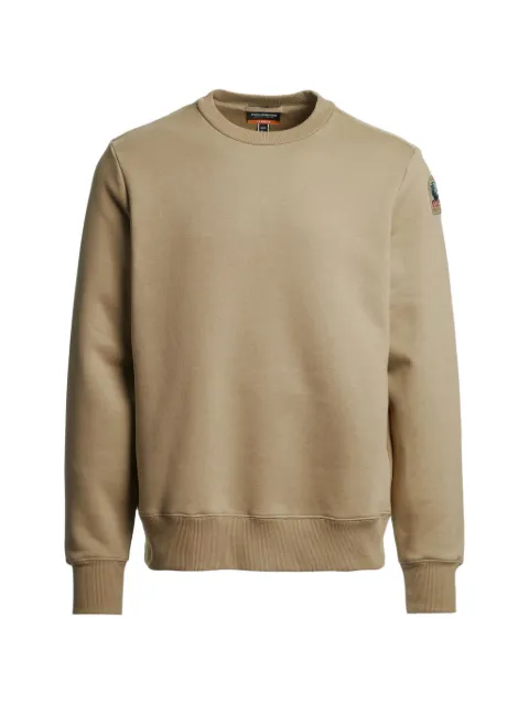 Parajumpers logo-patch crew-neck sweatshirt