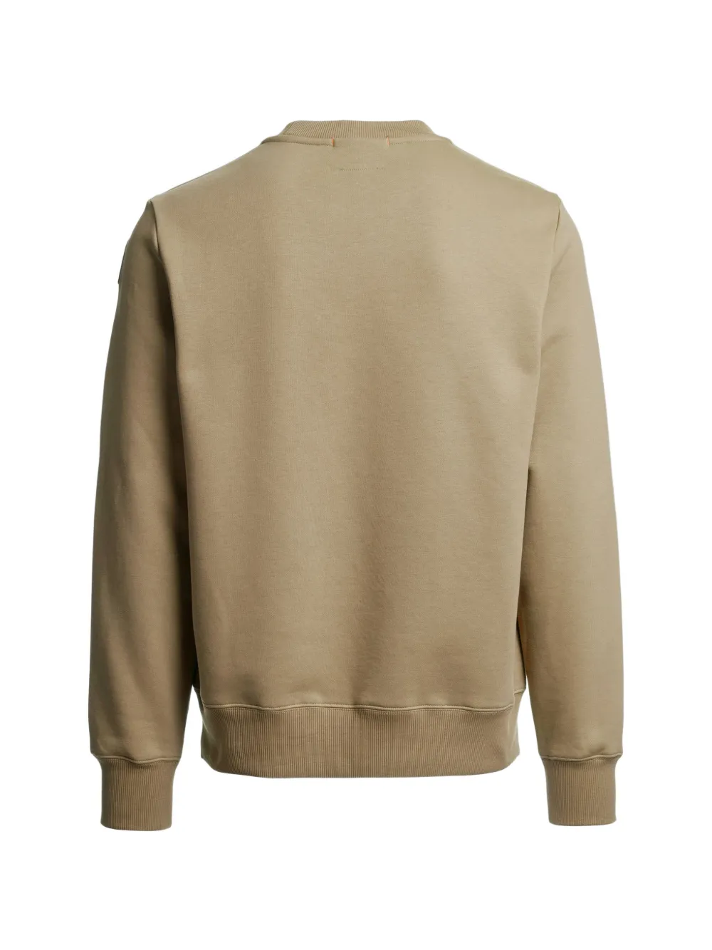 Parajumpers logo-patch crew-neck sweatshirt Beige