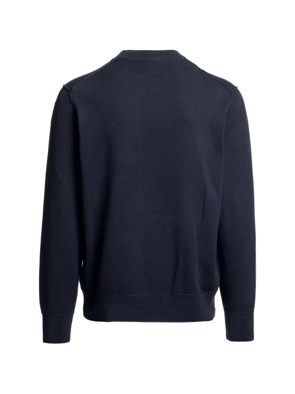 Parajumpers Basic Braw logo-patch sweater Blauw