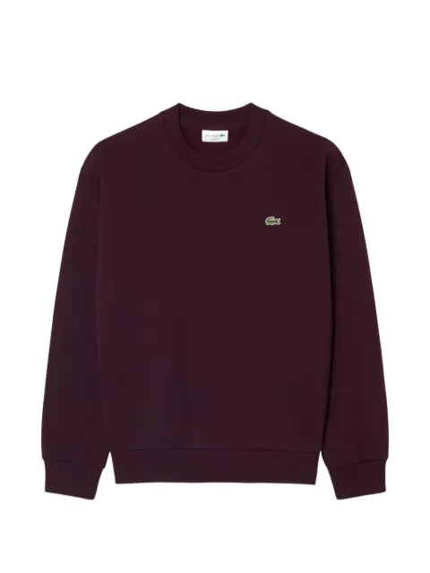 Lacoste logo-patch sweater