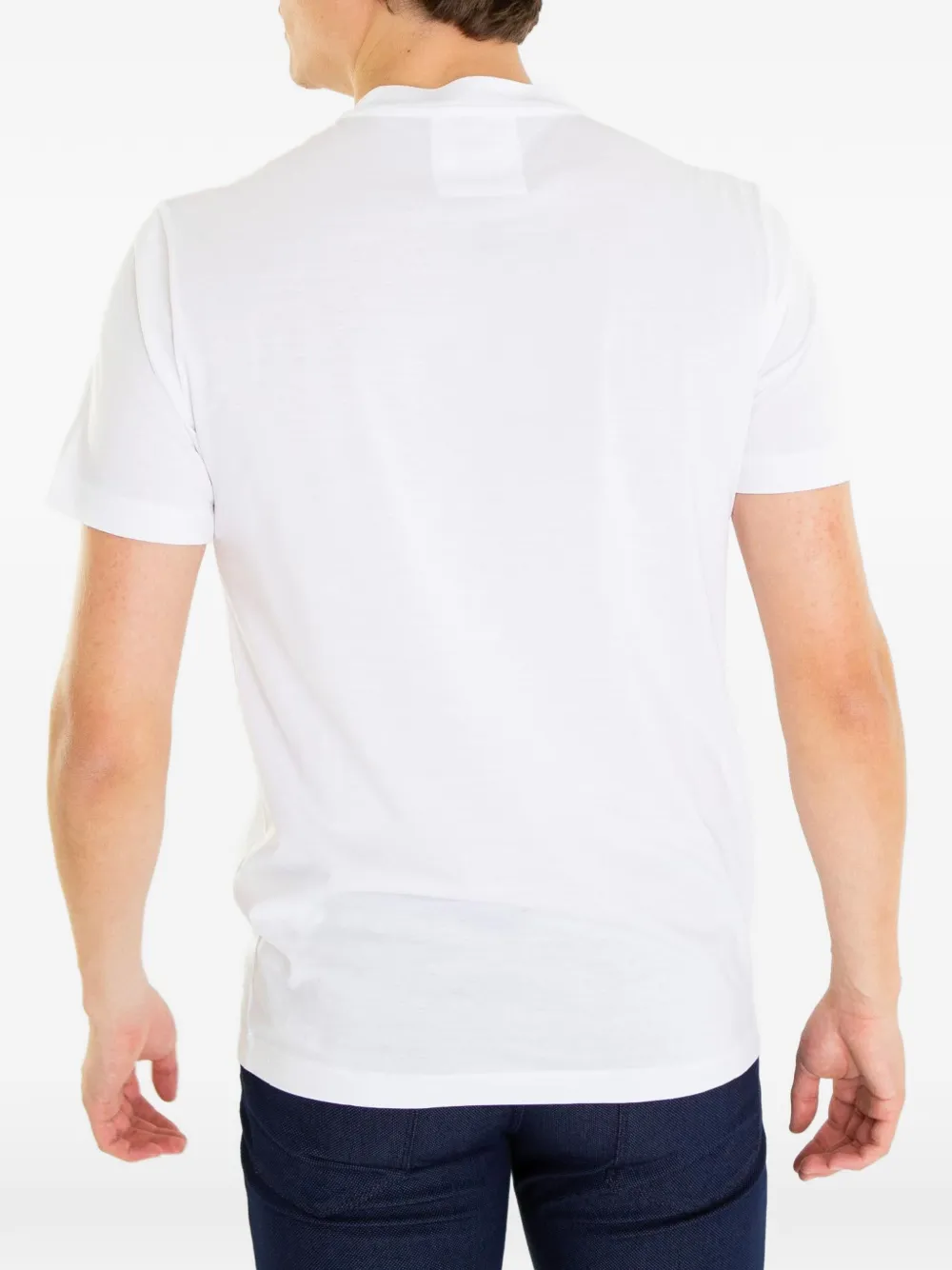 Emporio Armani T-shirt met logoprint Wit