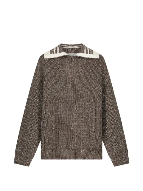 Filling Pieces chunky-knit quarter-zip sweater