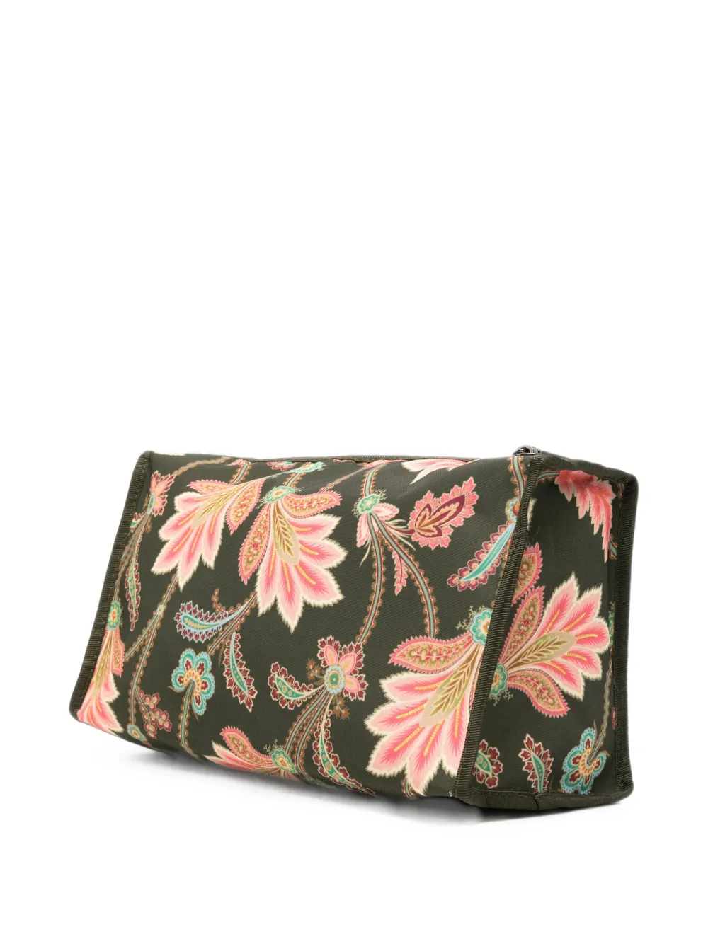 ETRO Make-up tas met bloemenprint Groen