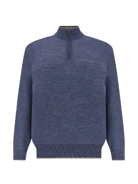 Paul & Shark Piuma wool half-zip sweater