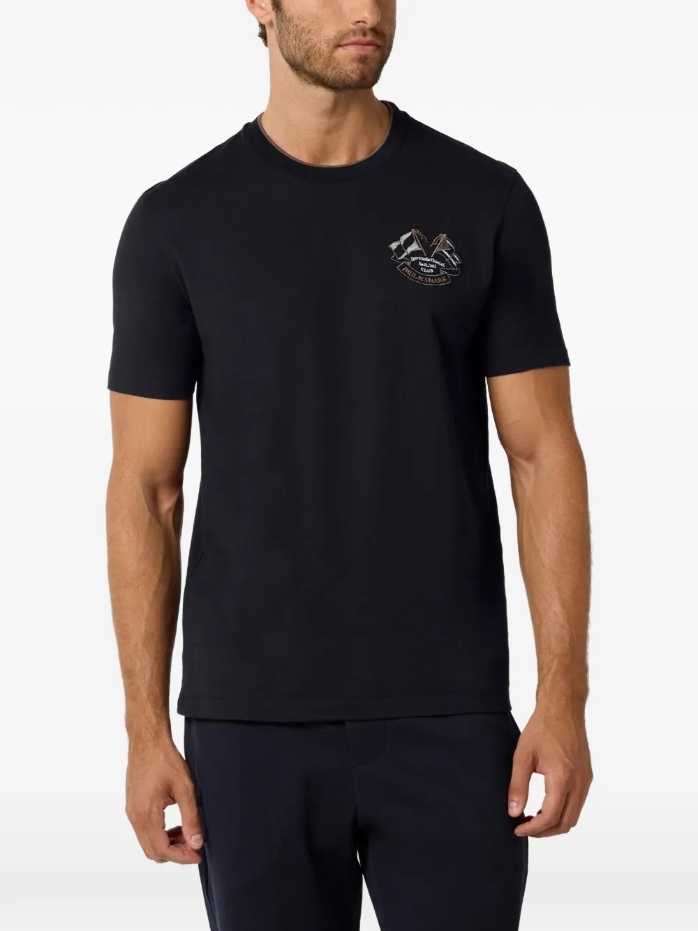 Paul & Shark Katoenen T-shirt Blauw