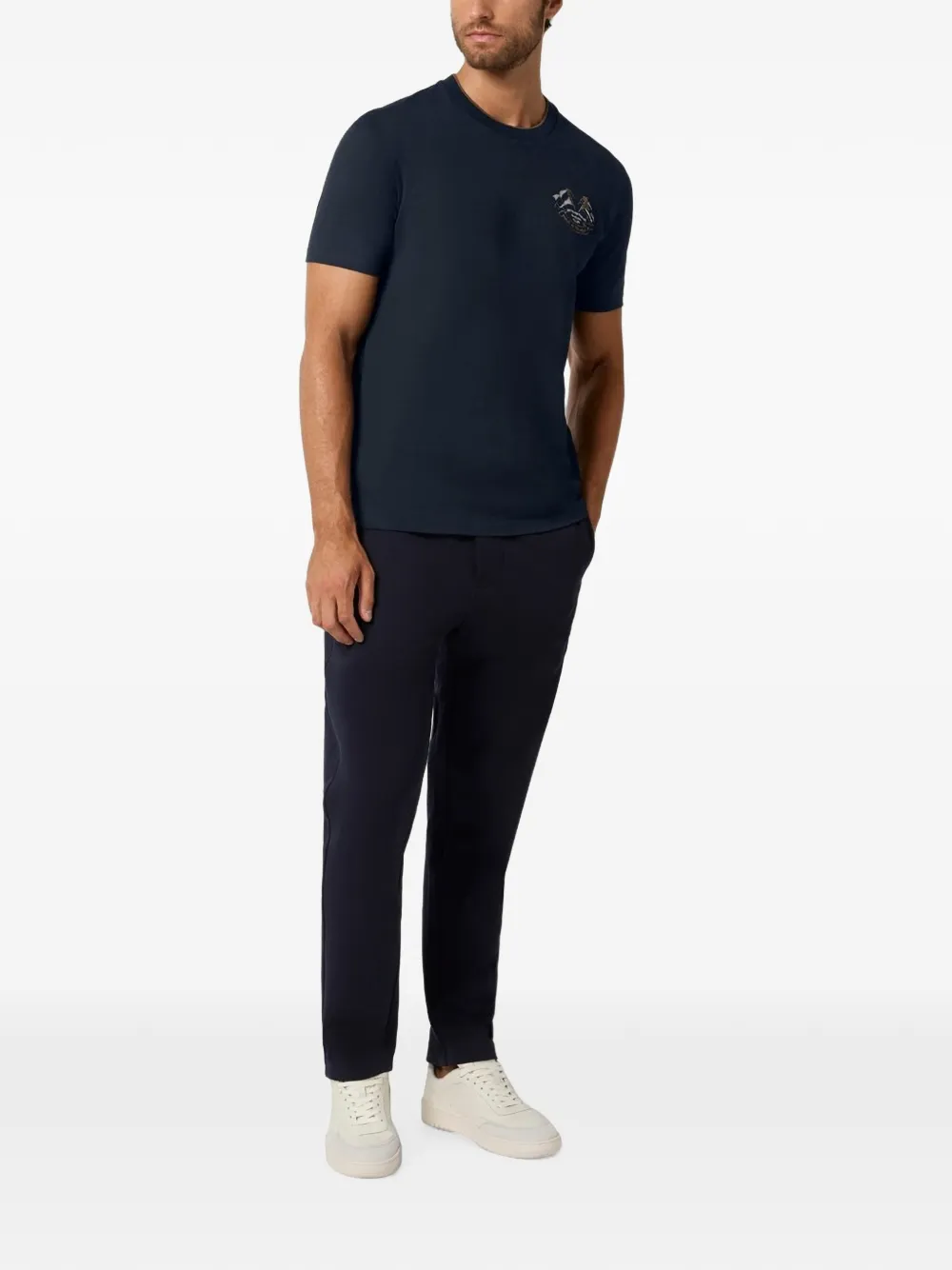 Paul & Shark Katoenen T-shirt Blauw
