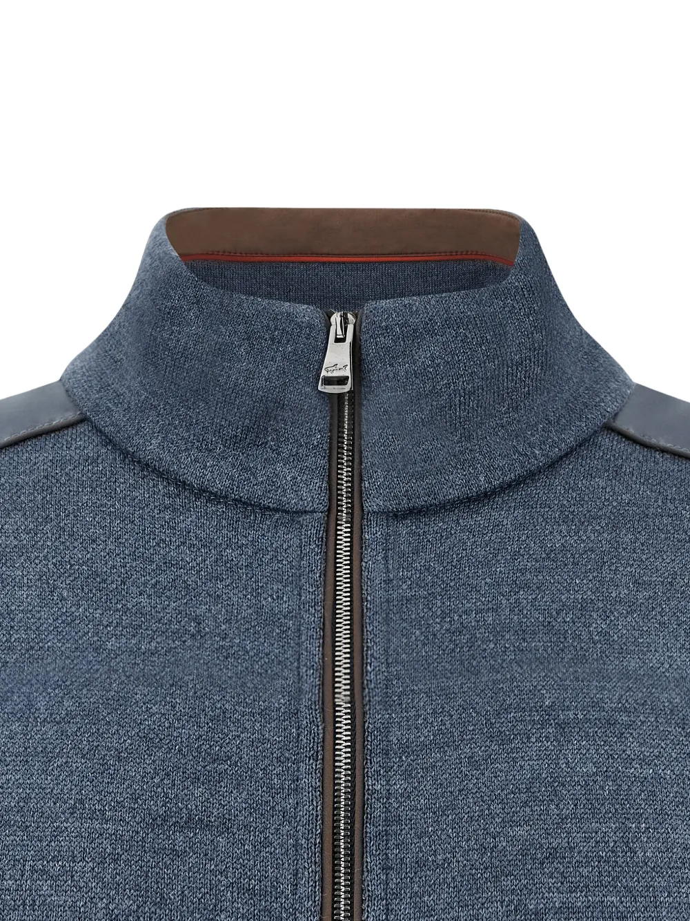 Paul & Shark Typhoon Platinum trui met rits Blauw