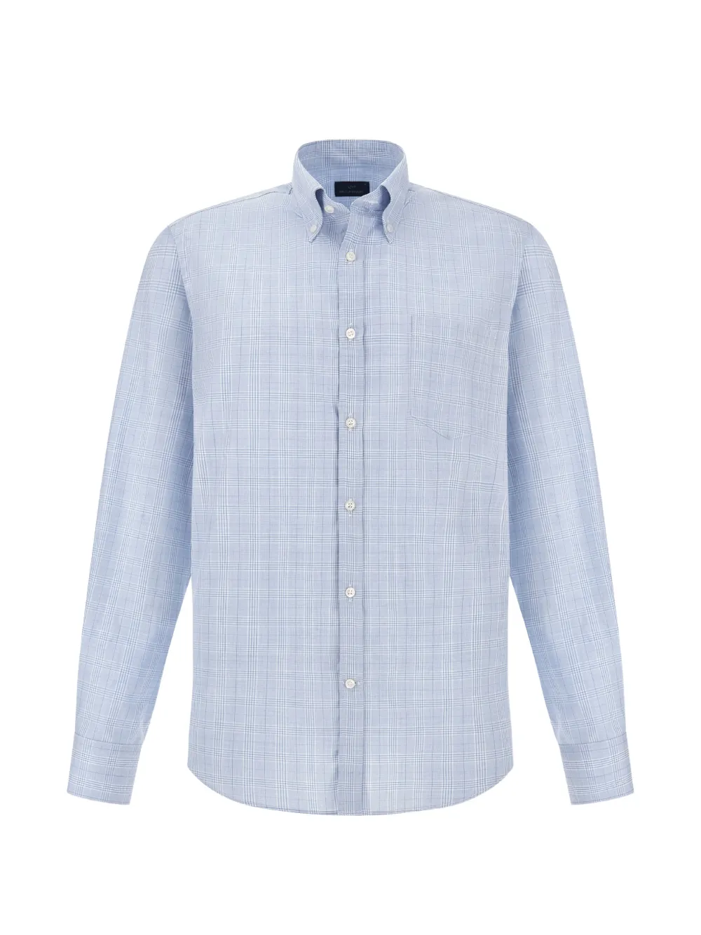 Paul & Shark Prince of Wales cotton shirt