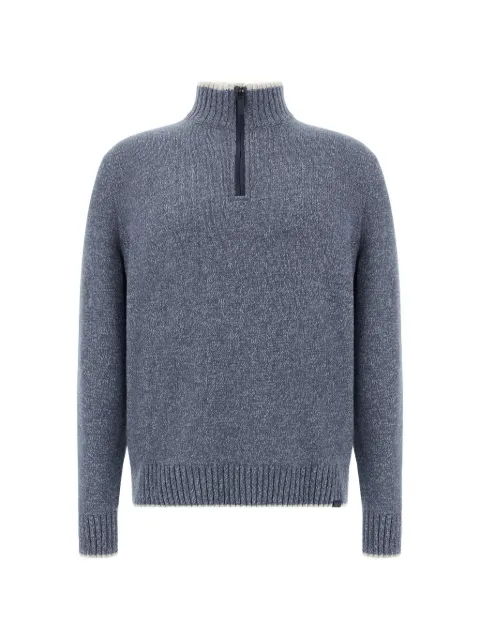 Paul & Shark half-zip knitted sweater
