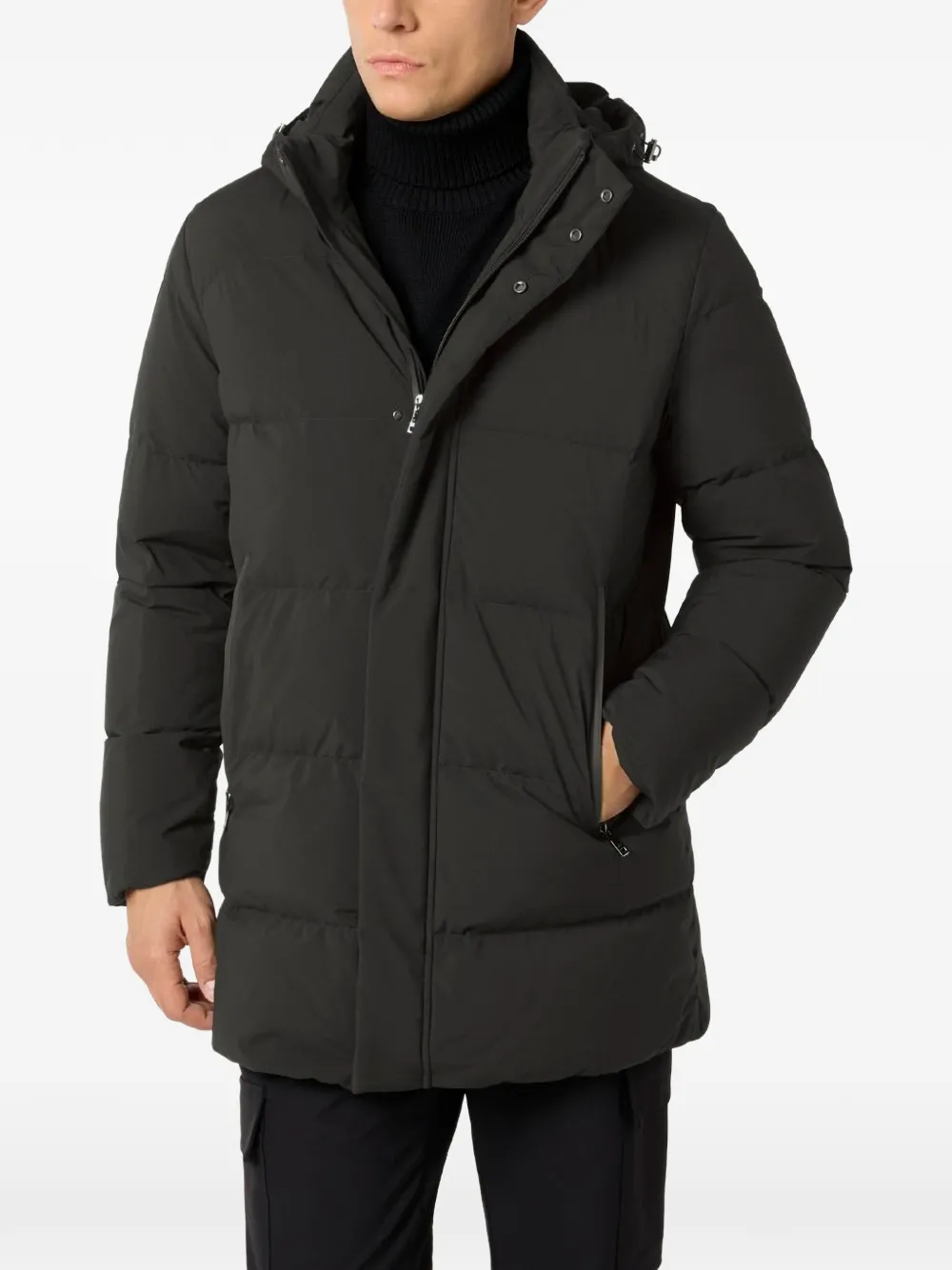 Paul & Shark Typhoon Platinum donsjack Zwart