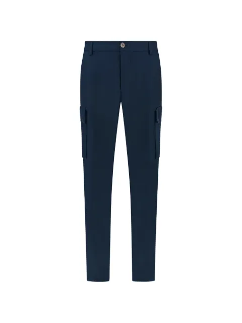 Paul & Shark pantalones cargo rectos Lucca de lana virgen