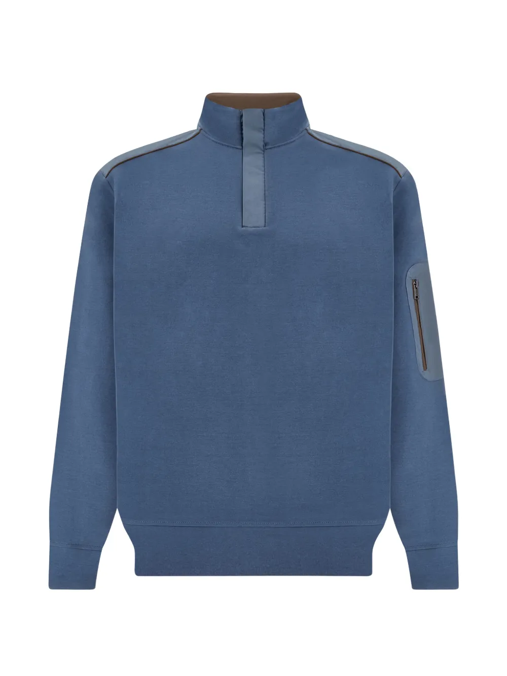 Paul & Shark Typhoon Platinum half-zip sweater