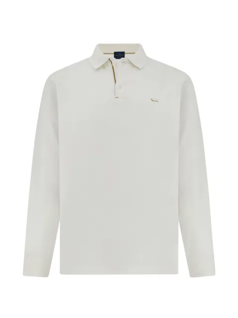 Paul & Shark long-sleeve cotton polo shirt
