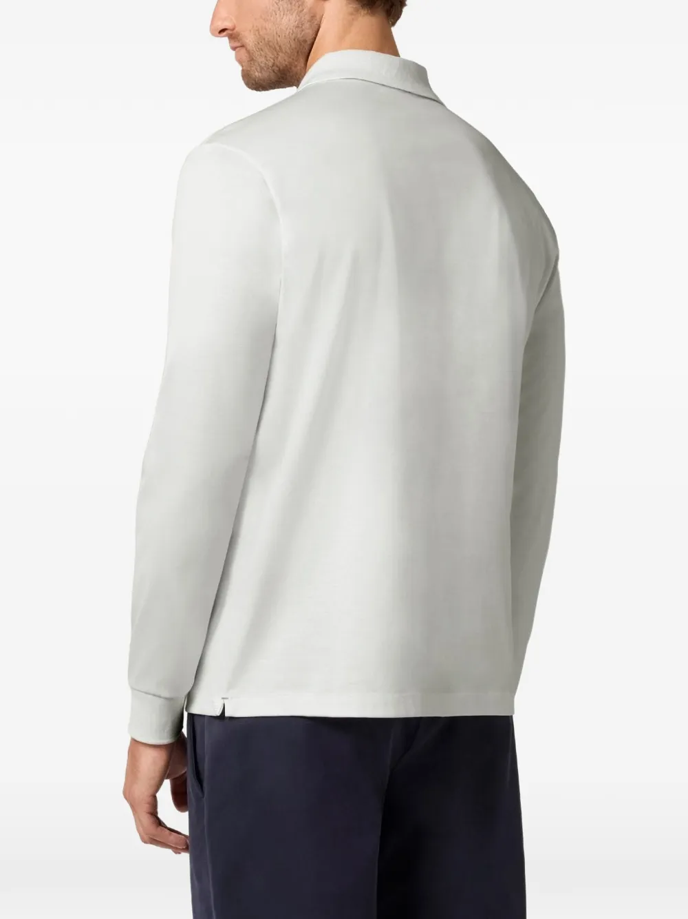 Paul & Shark Poloshirt met lange mouwen Wit