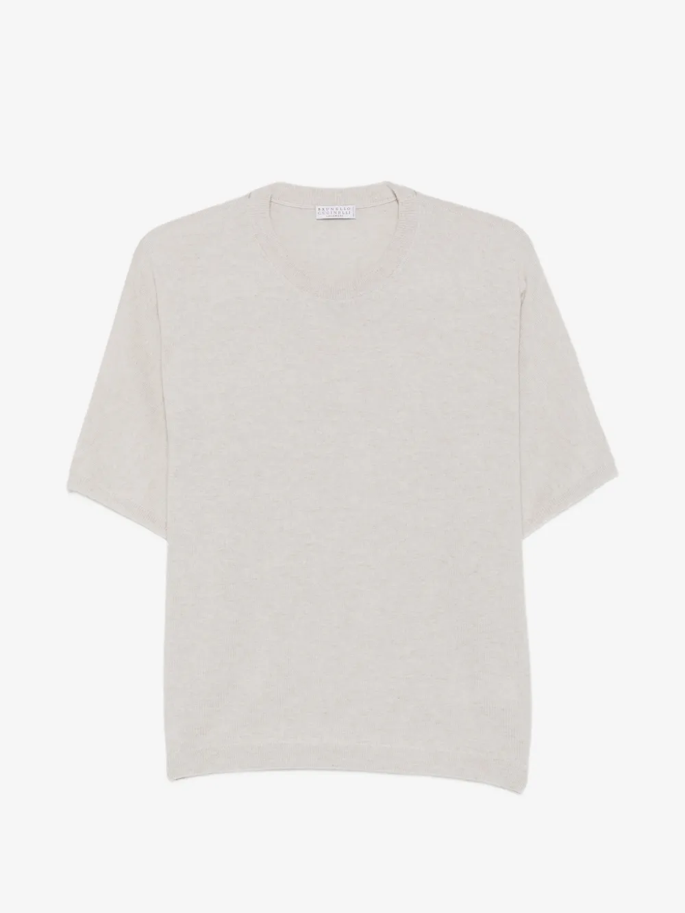BRUNELLO CUCINELLI 반팔 크루넥 티셔츠
