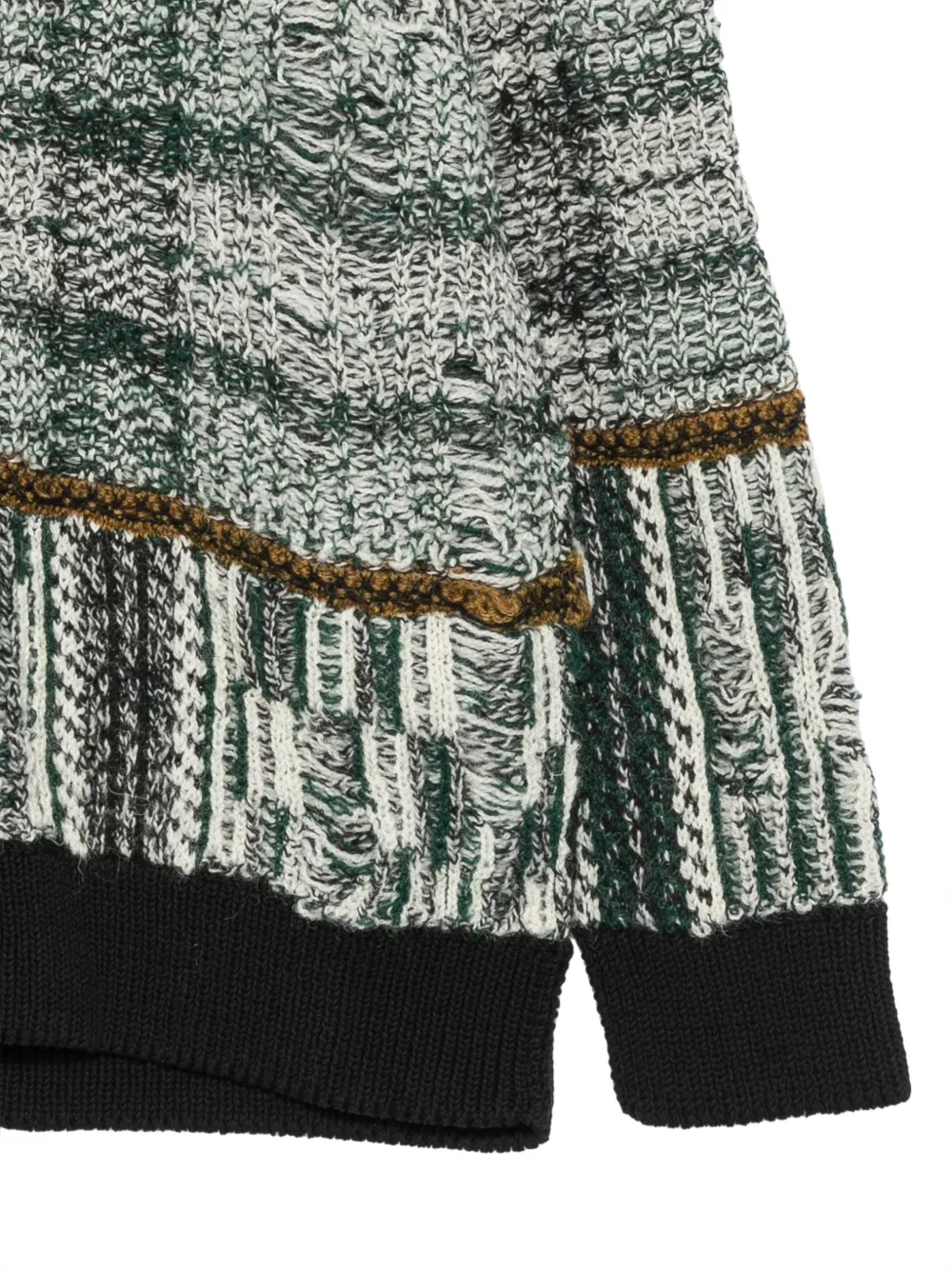 Junya Watanabe MAN Vest met V-hals Zwart