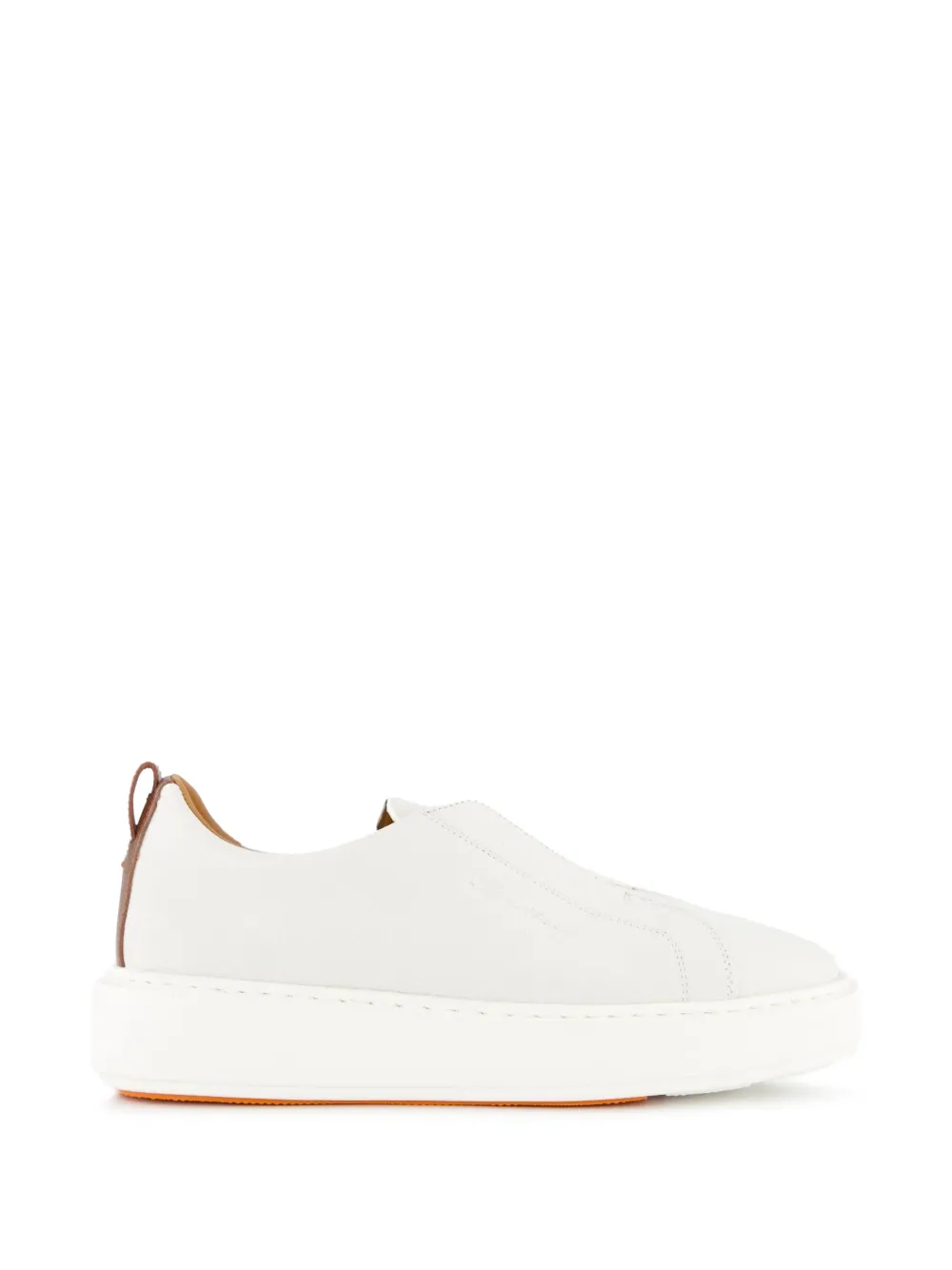 Santoni Victory slip-on sneakers - Bianco
