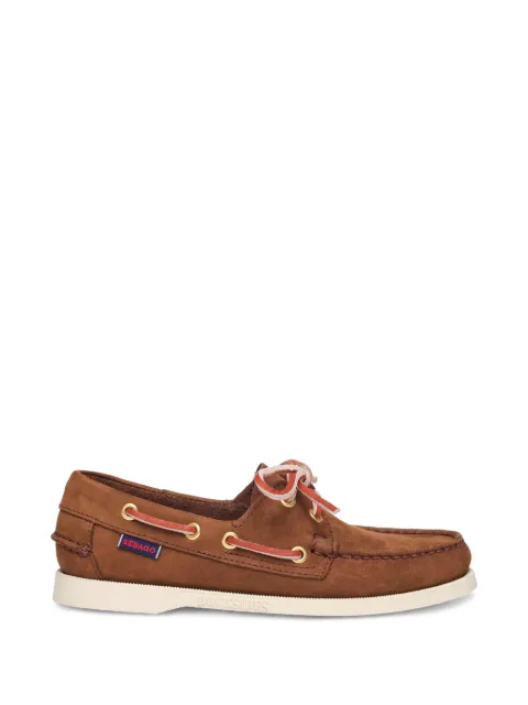 Sebago Docksides Portland nubuck loafers