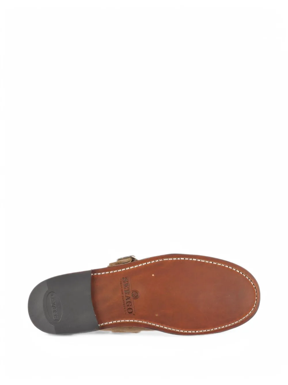 Sebago Angelina Fleshout buckle-strap loafers - Toni neutri