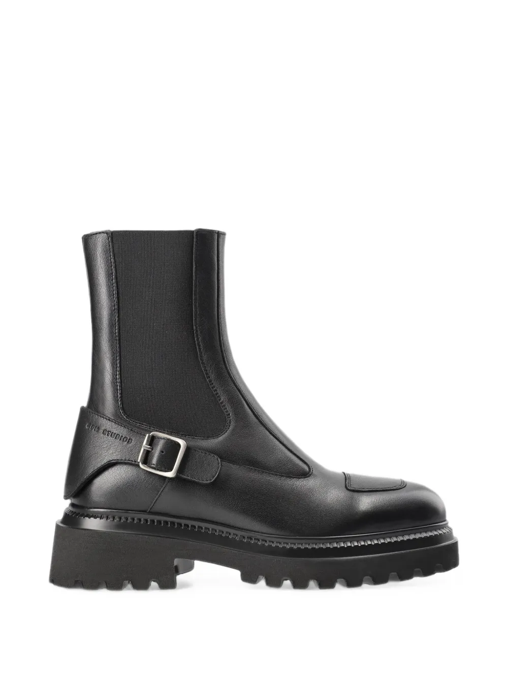 Copenhagen Studios buckle-detail leather ankle boots