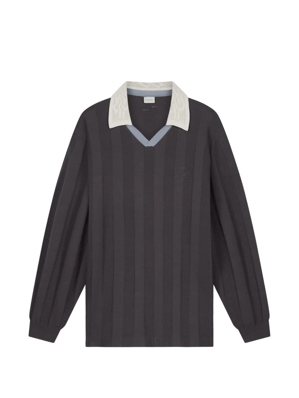 Filling Pieces knitted vertical-stripe sweater
