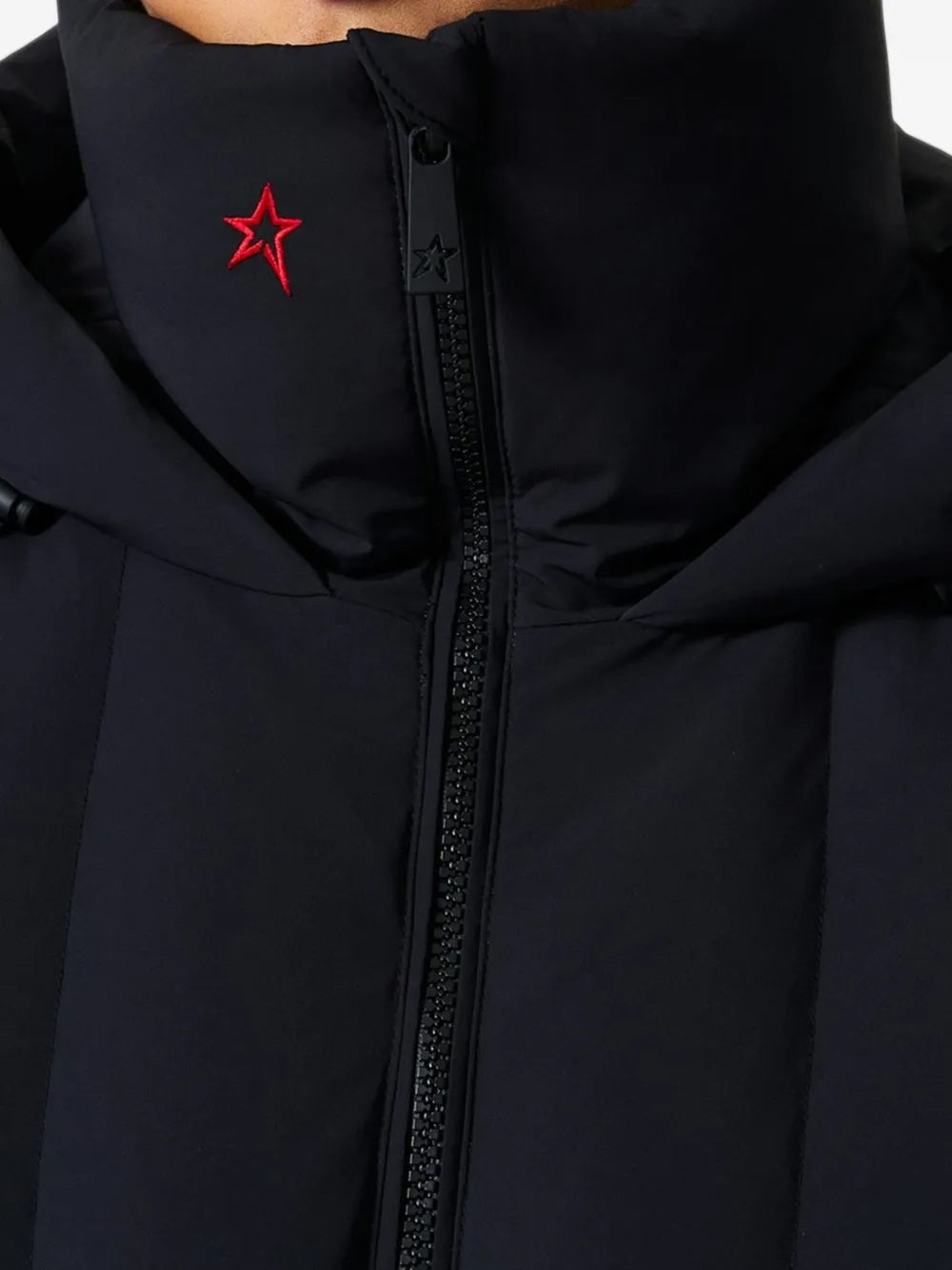 Perfect Moment classic waisted down ski jacket Zwart