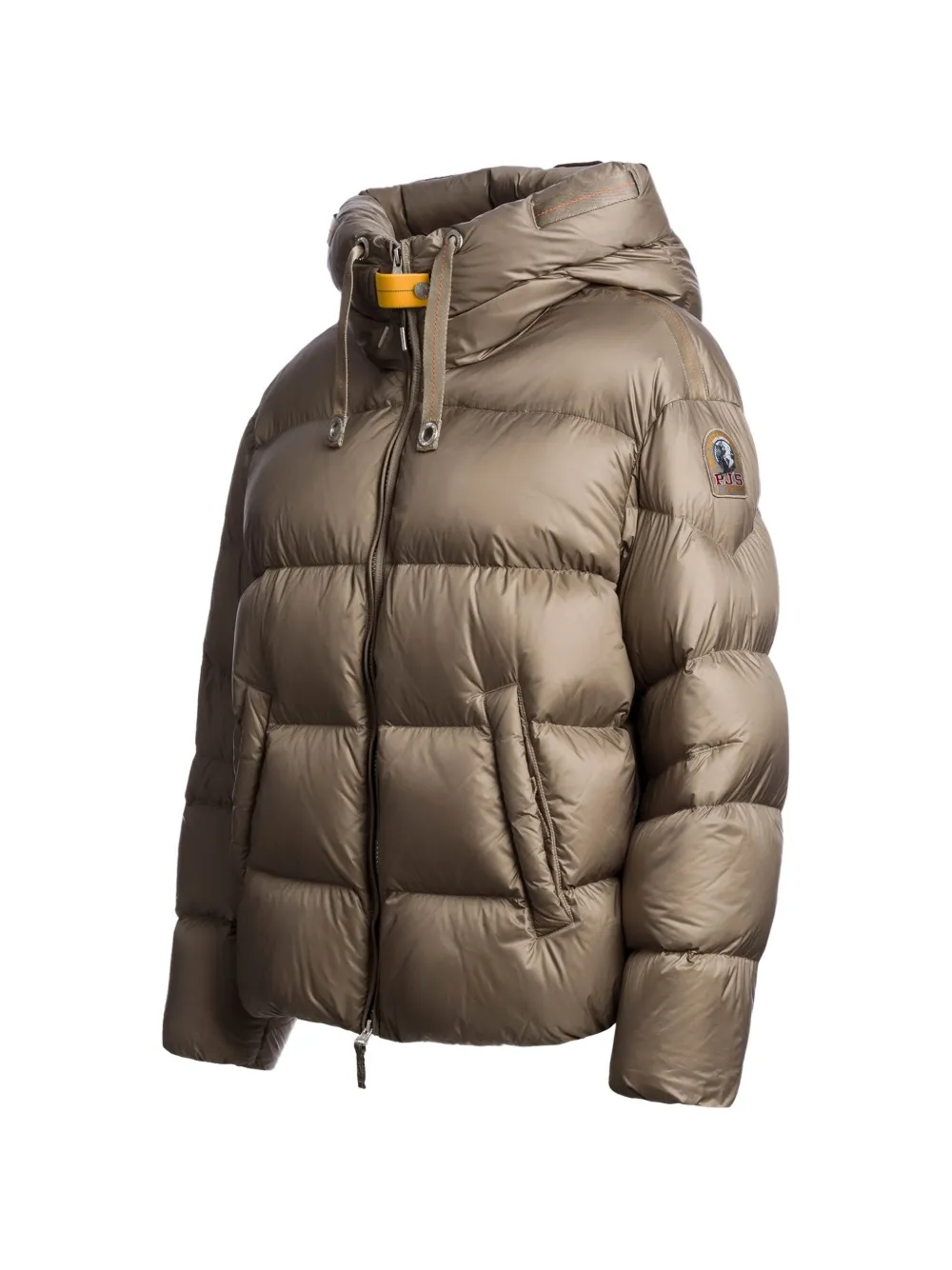 Parajumpers Tilly hooded quilted jacket Beige
