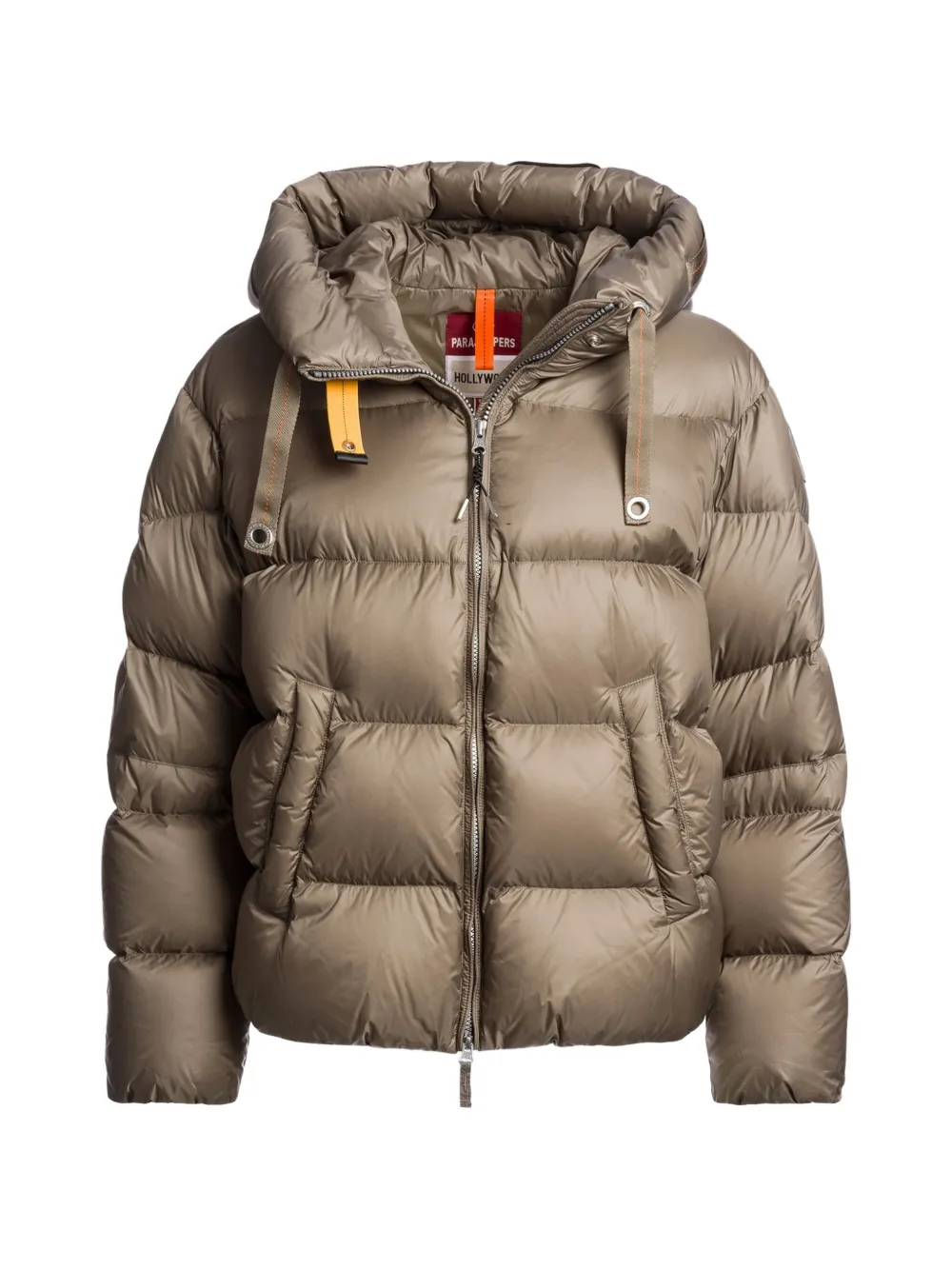 Parajumpers Tilly hooded quilted jacket Beige