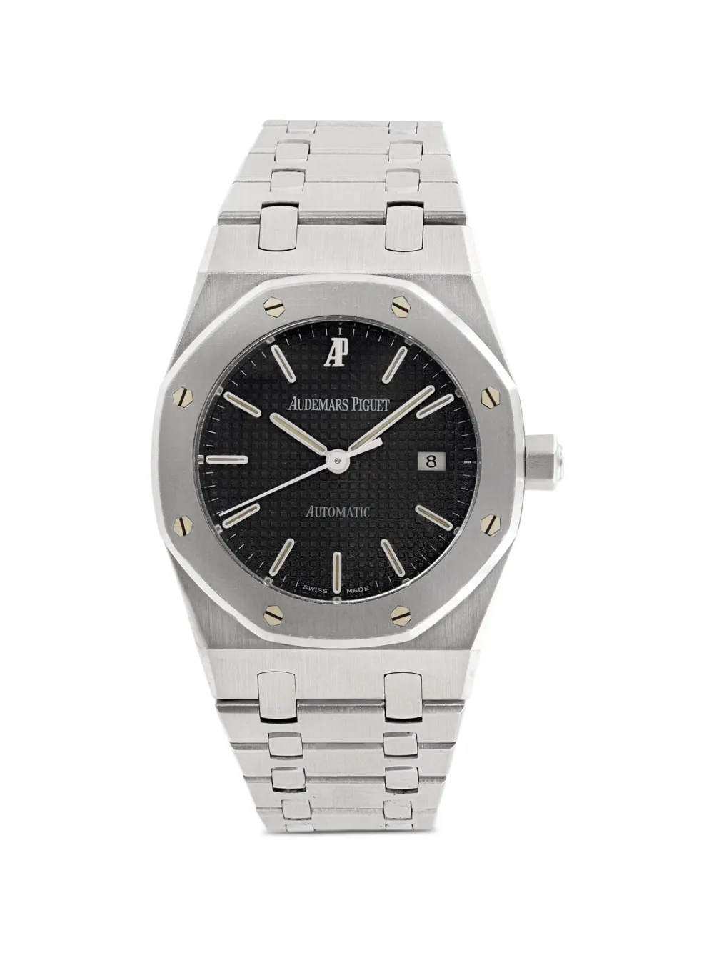 Audemars Piguet pre owned 1990 Royal Oak 33mm watch - Black