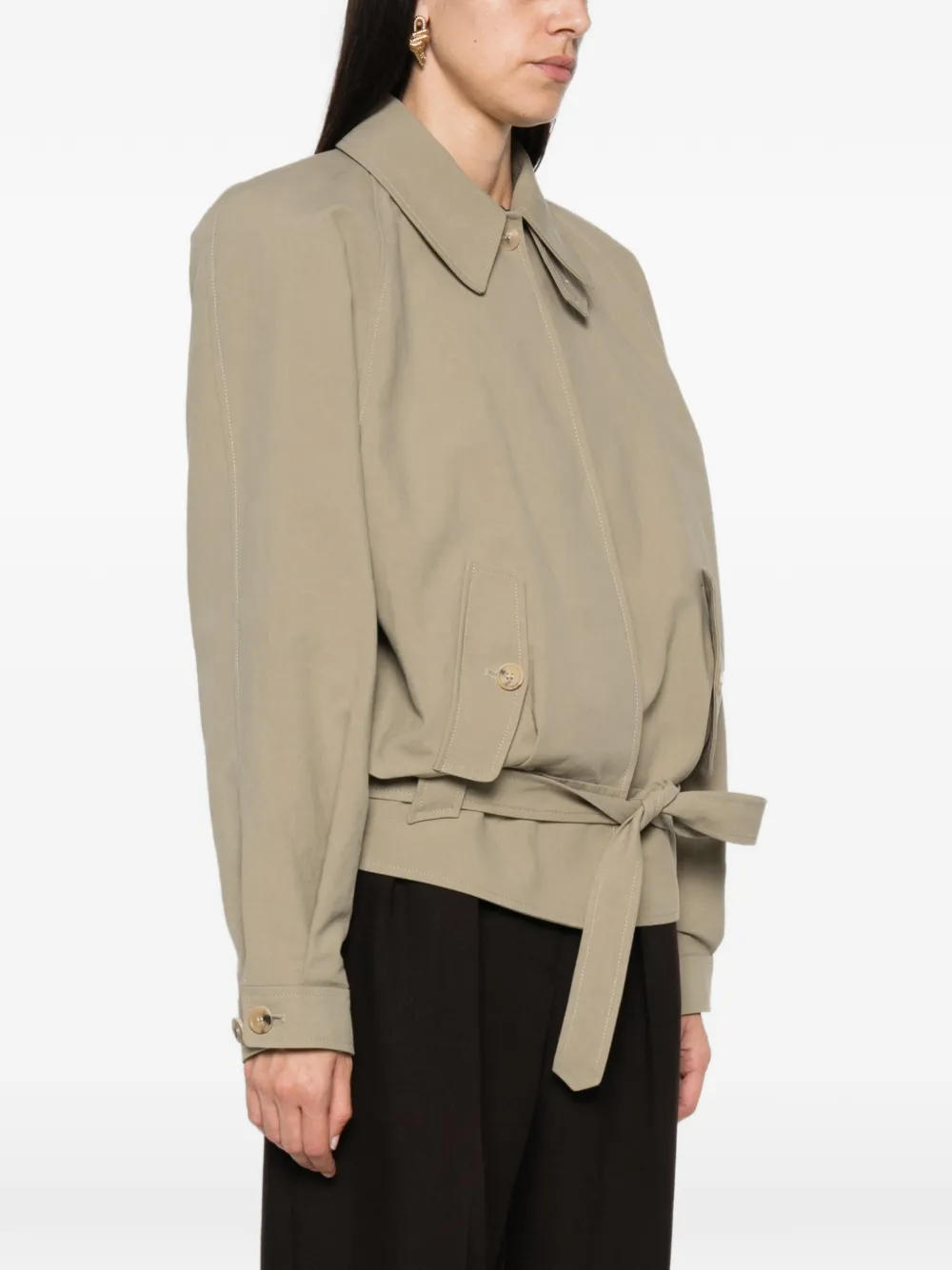 Magda Butrym Button-up jack Beige