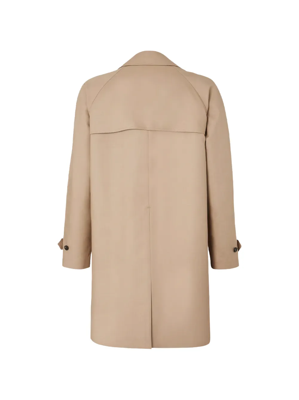 FENDI Trenchcoat met dubbele rij knopen Beige