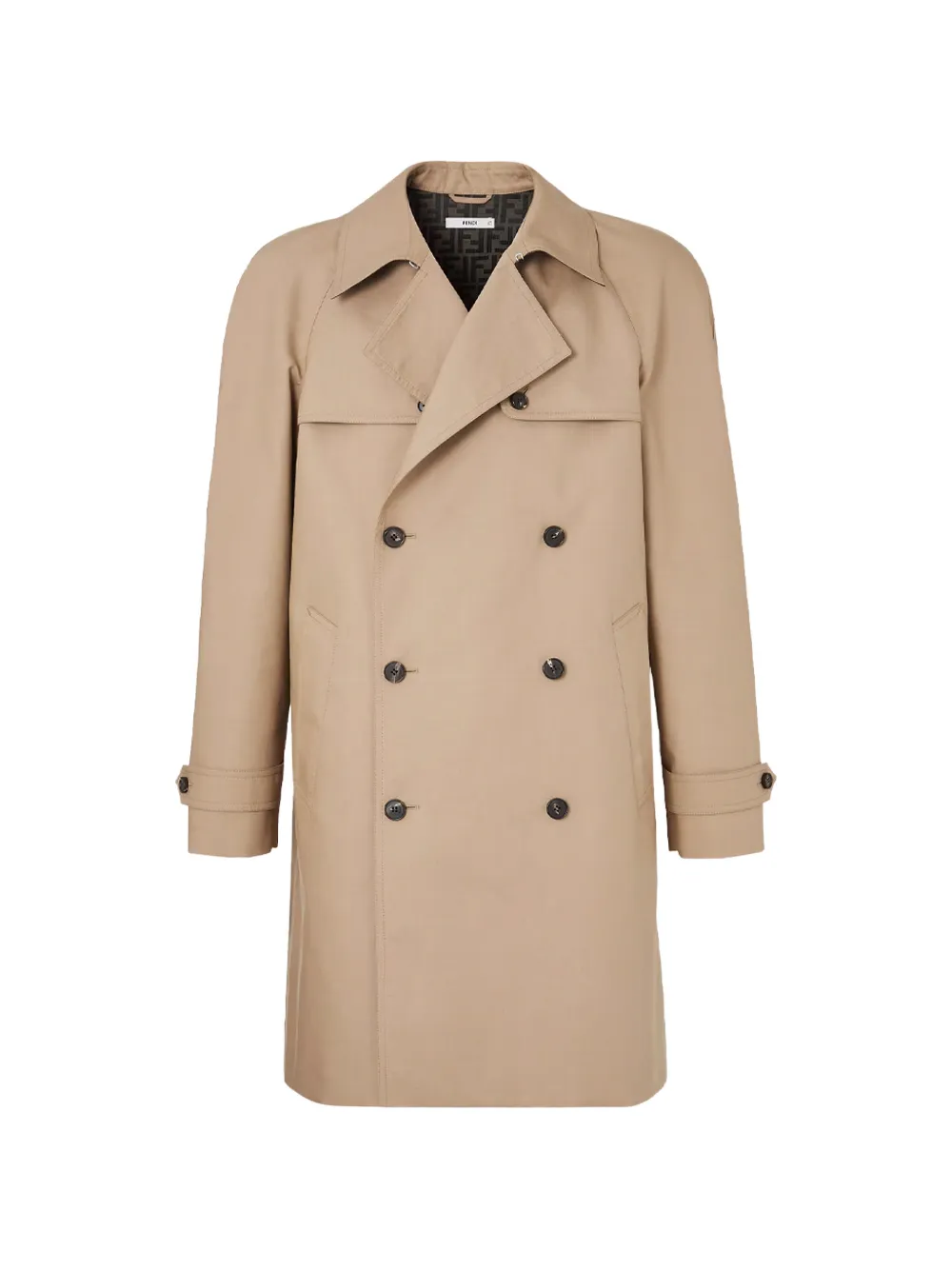 FENDI double-breasted trench coat