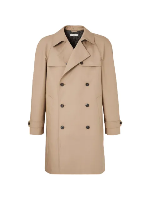 FENDI double-breasted trench coat