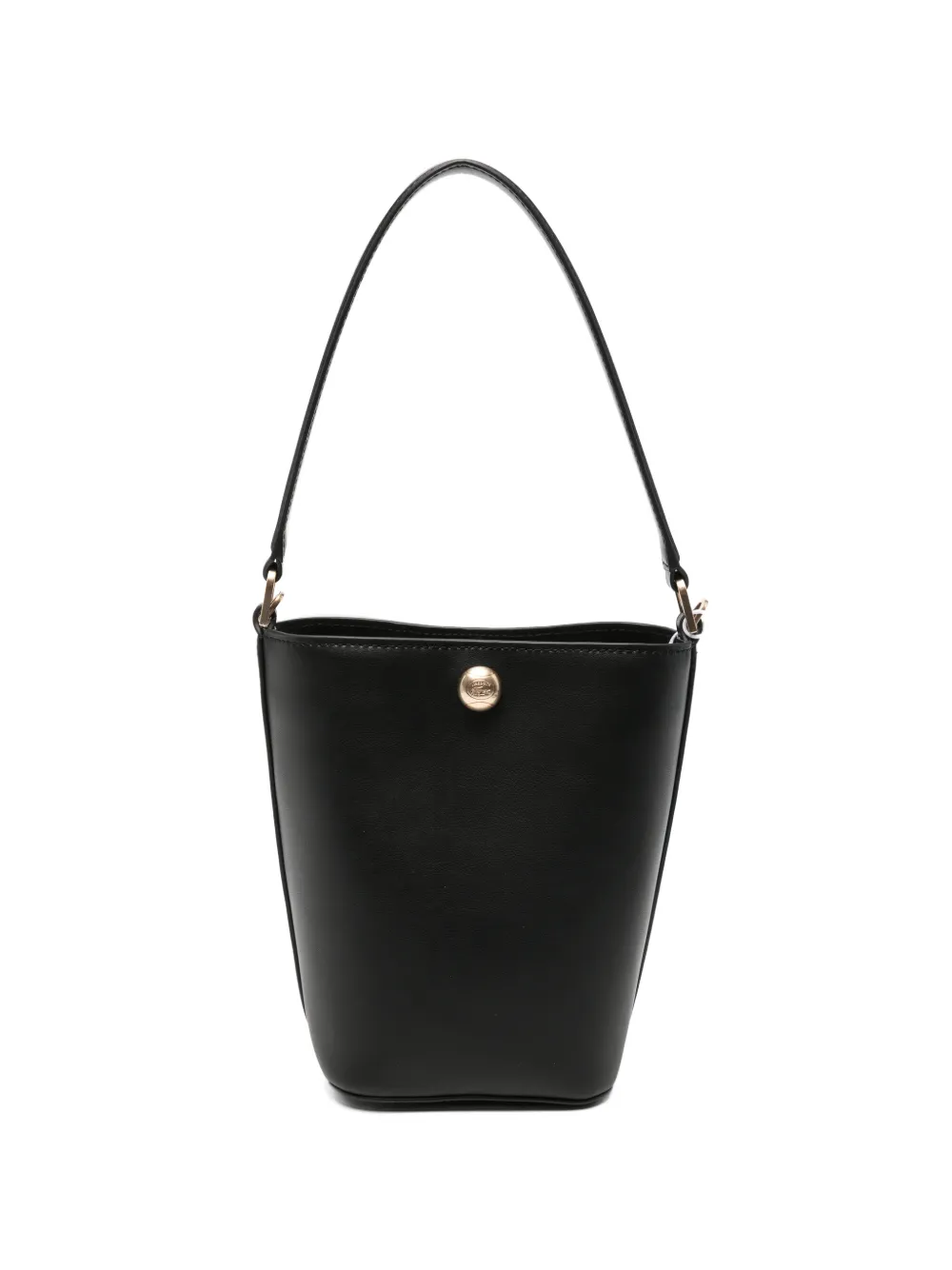 Lacoste logo-engraved bucket bag - Nero