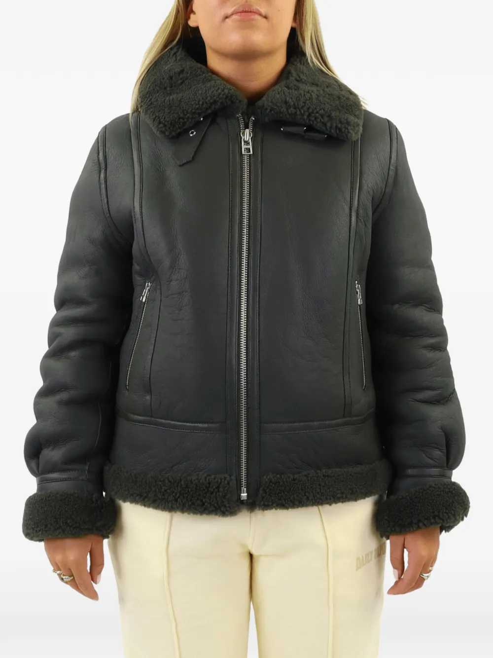Goosecraft Artica Lammy shearling-trimmed jacket