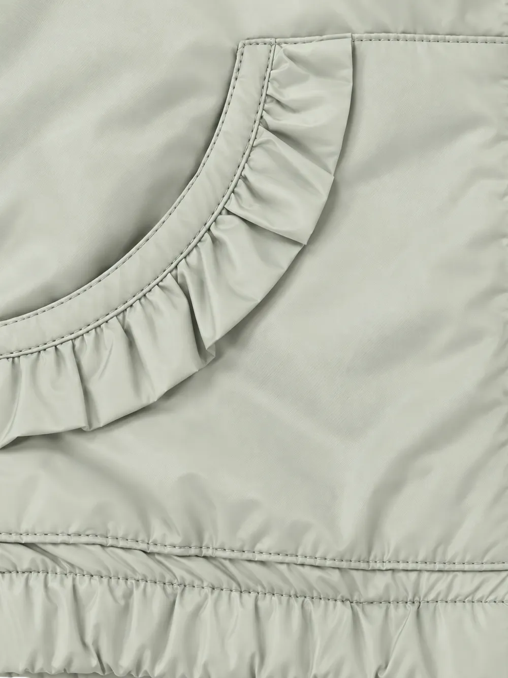 Moncler Enfant Jack met ruches Grijs