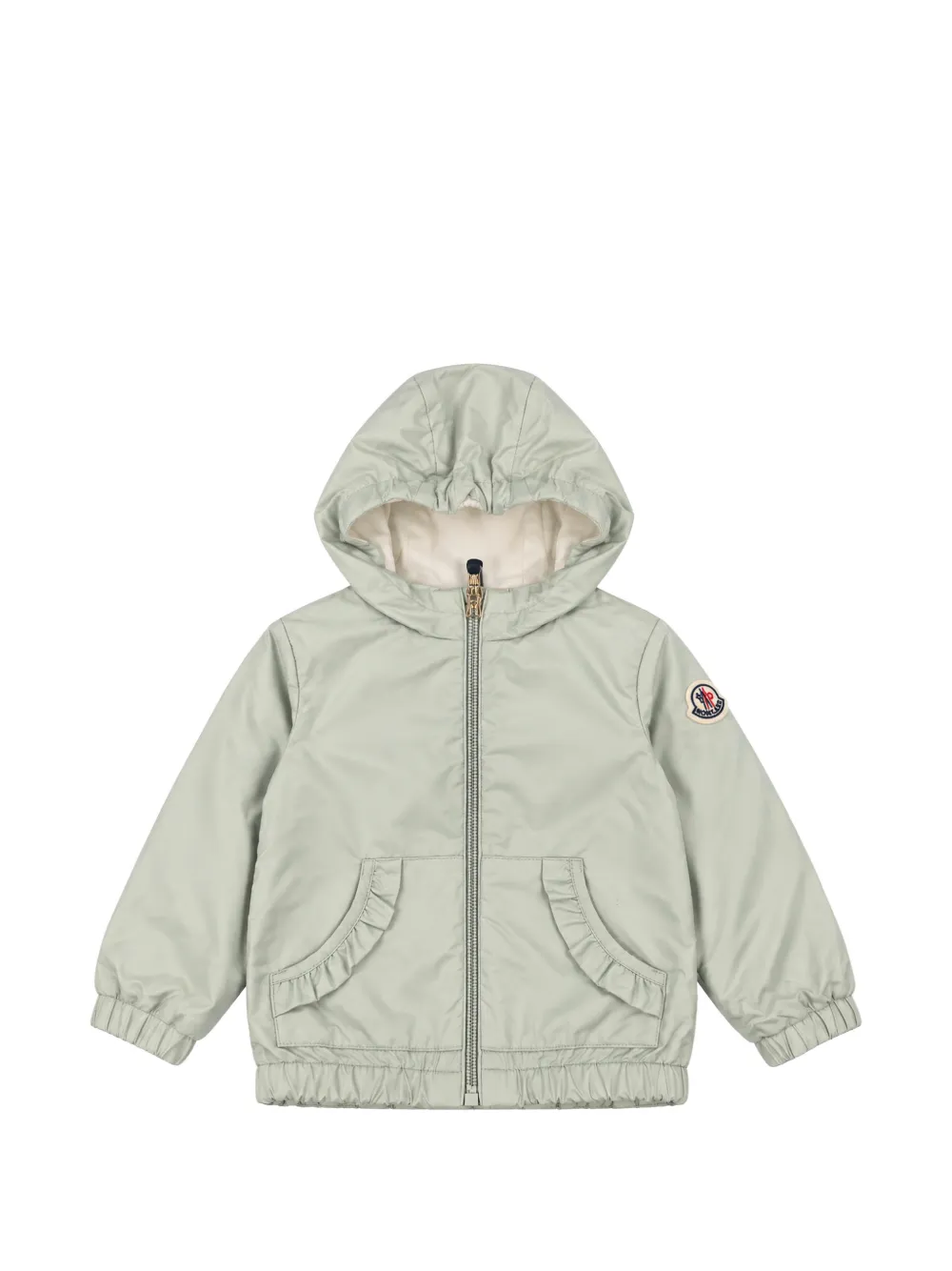 Moncler Enfant Jack met ruches Grijs